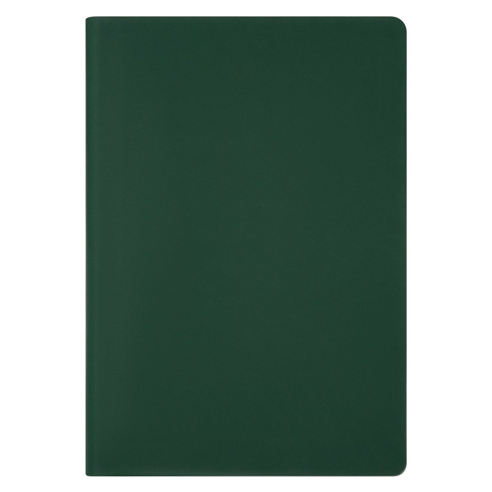 Ежедневник Latte soft touch недатированный, зеленый