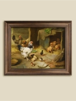 Картина интерьерная на холсте в раме 25*31 см