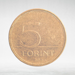 Hungary, 5 Forint, 2008, VF