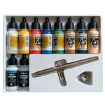 Набор Аэрографический Model Air (10цв.) + аэрограф H&S ULTRA