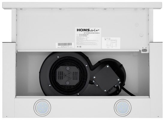 Вытяжка HOMSair FLAT 60 белый