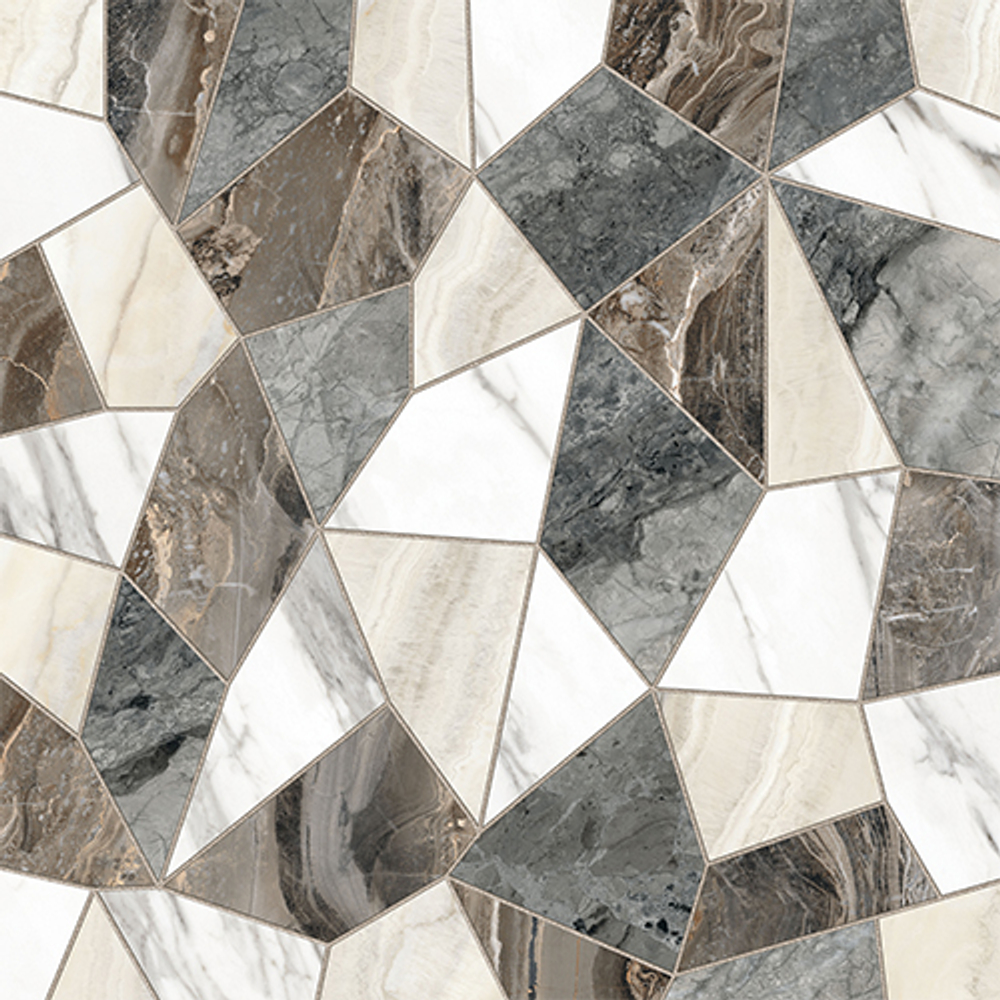60x60 MarbleSet Декор "Микс Терраццо" Лаппато R9