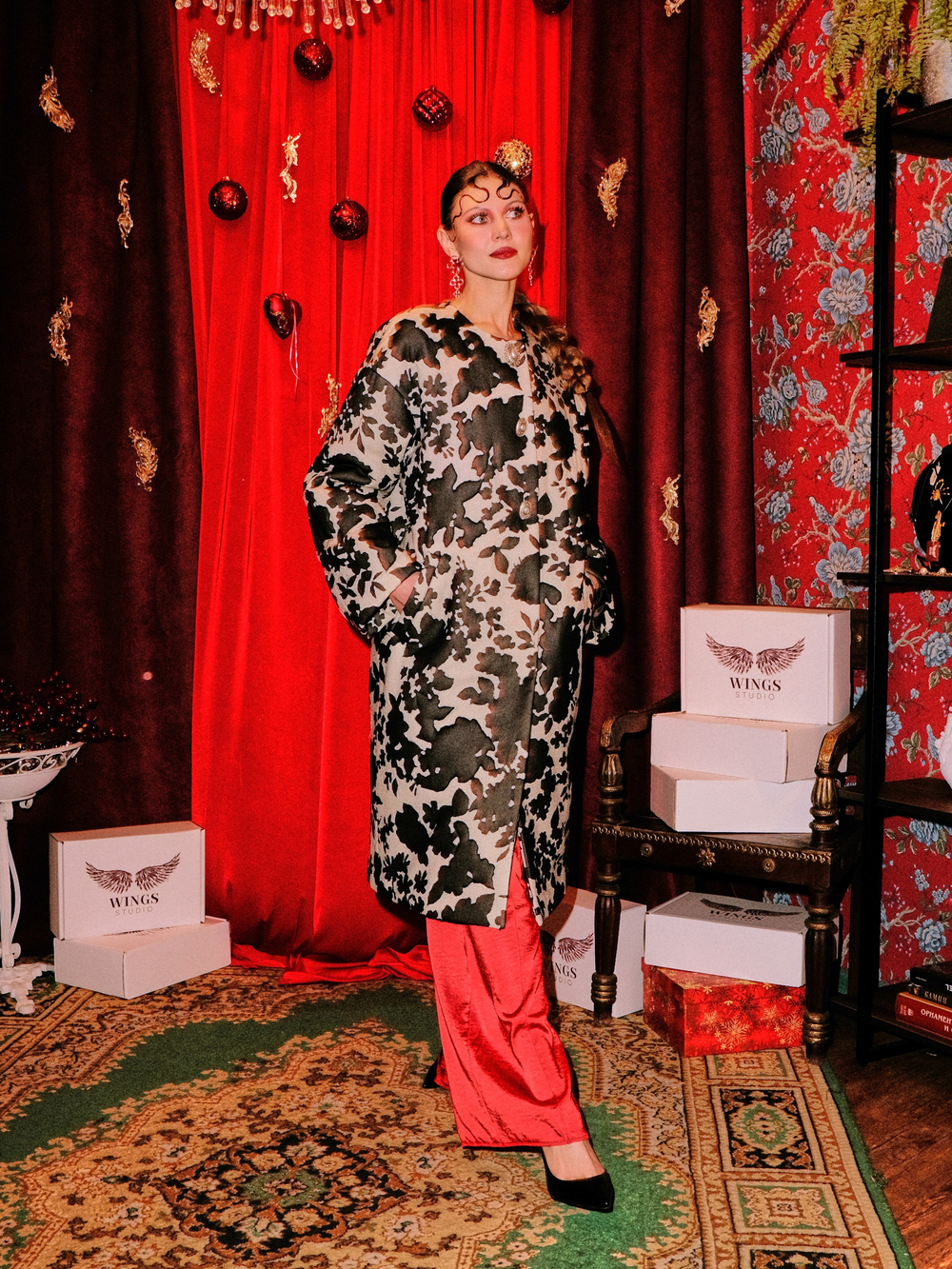 Брюки палаццо