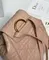 Рюкзак Dior Caro розовый, модель среднего формата