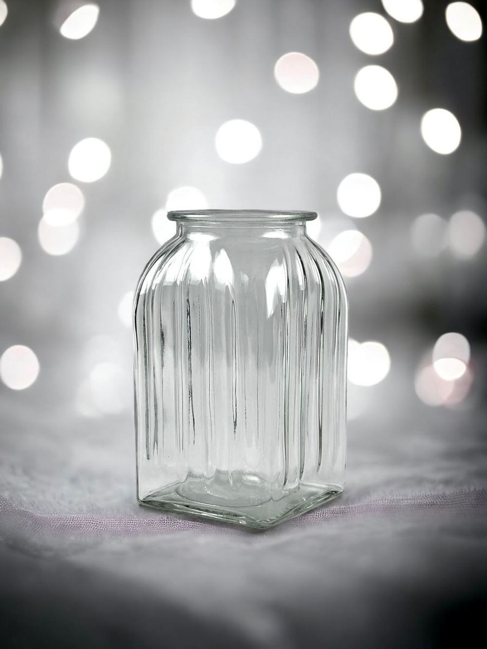 Ваза "Jar"(Ханна) "CleaR" (Бесцветная)