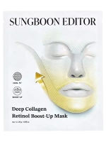 Sungboon Editor Подтягивающая гидрогелевая маска с ретинолом и коллагеном Deep Collagen Retinol Boost Up Mask 25 гр