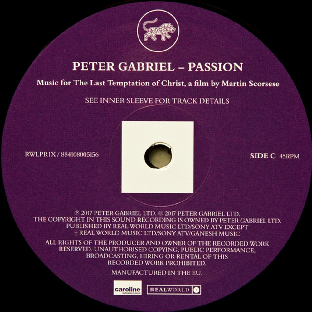 Peter Gabriel / Passion (3LP)