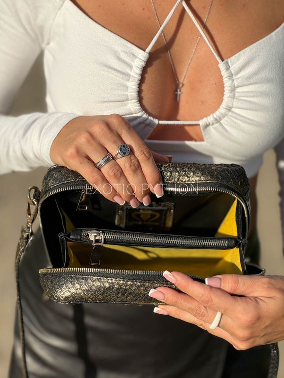Сумка из кожи питона BG-504