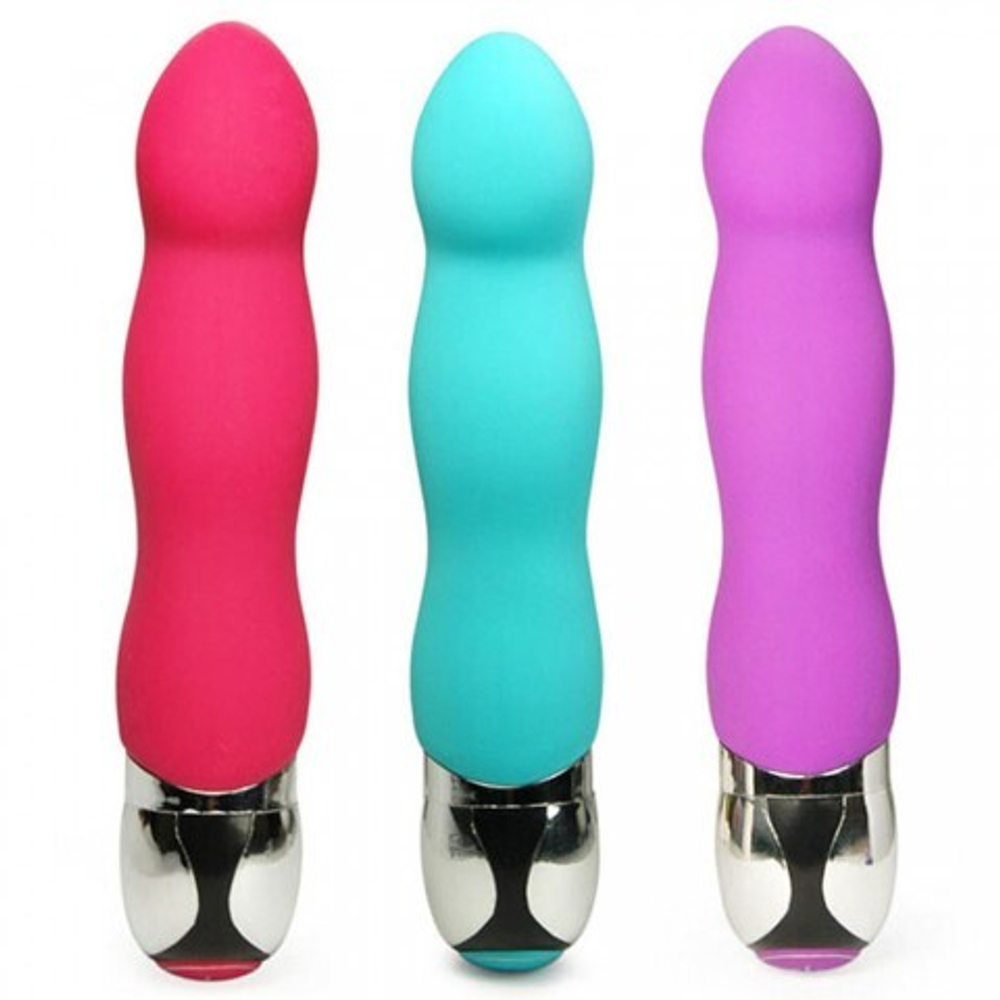 Вибратор Rolly голубой