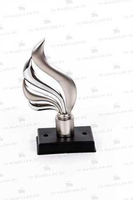 Наконечник АМ Вингс 16мм, сатин+серебро глянец