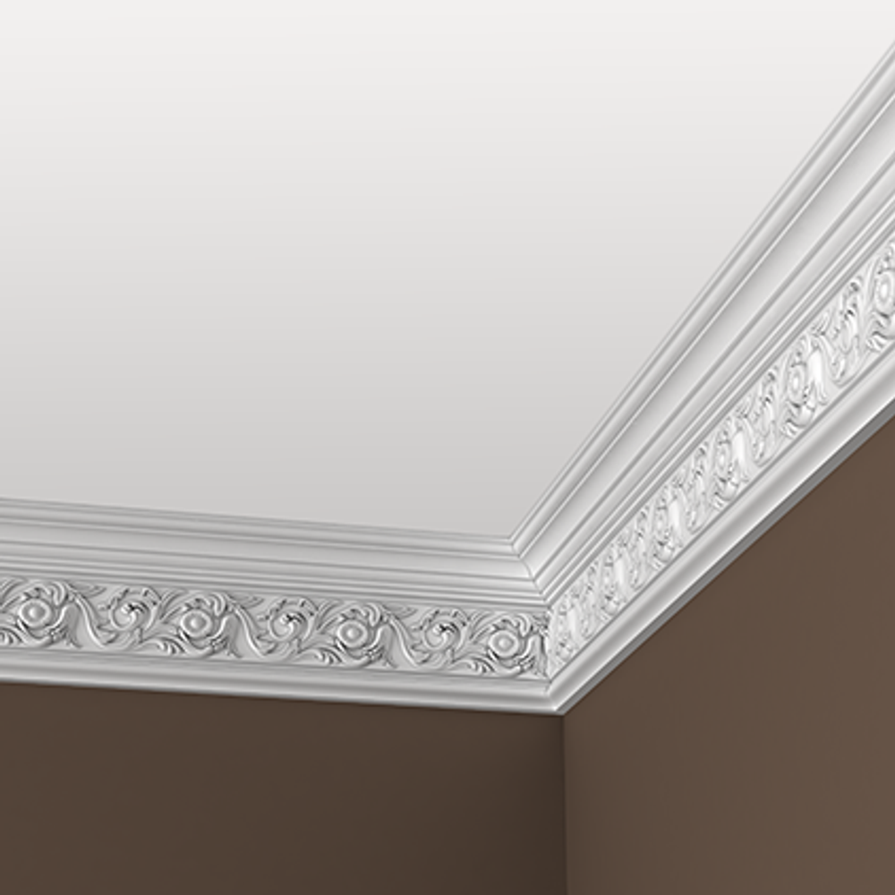 Карниз пенополиуретан, 2000x66x144 мм