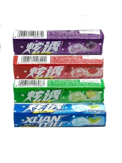 Освежающая ментоловая карамель в ассортименте 20шт*28гр