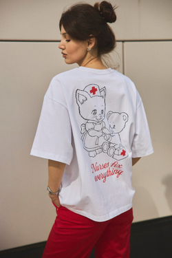 Футболка Кьют Oversize