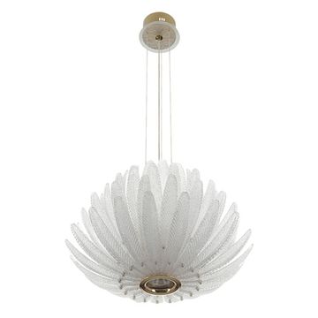 Люстра светодиодная подвесная 50W 3000K CL327160 золото DELTORO Citilux