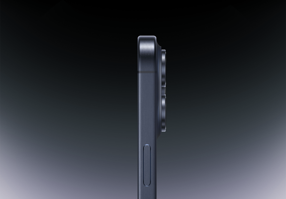 Телефон Apple iPhone 15 Pro Max 256Gb (Blue titanium)