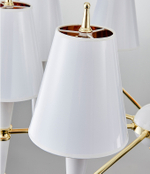 Ceiling design lamp  Versailles by Robert Abbey (White)