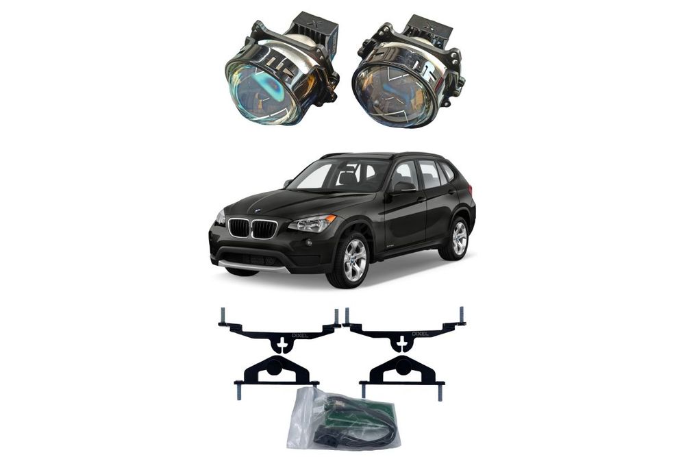 Комплект для замены штатных линз Valeo 2 с AFS, BMW X1 E84 2009-2015