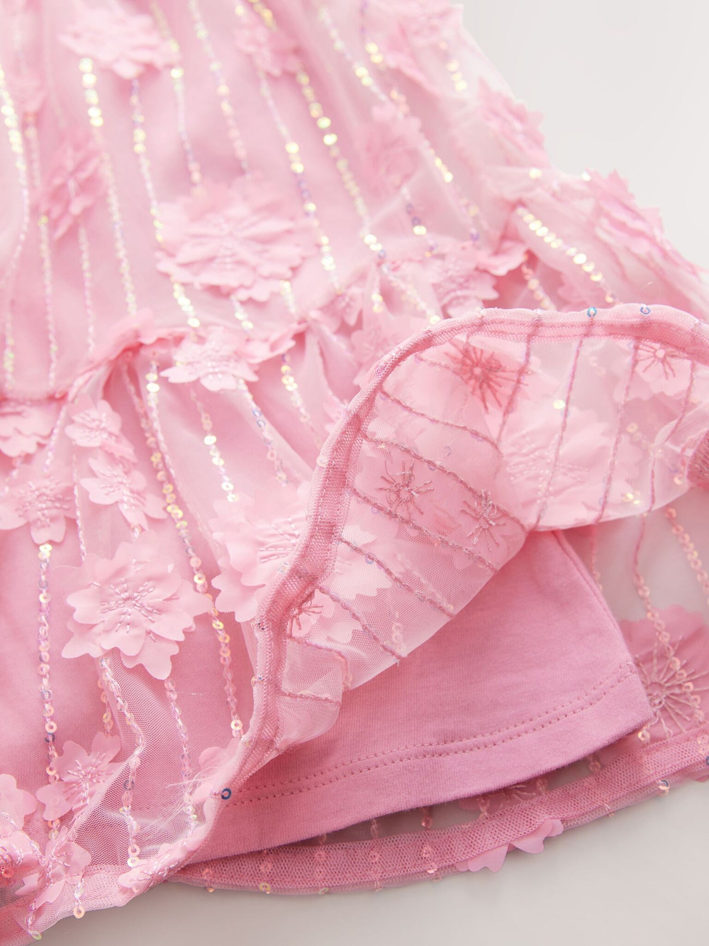 Платье для девочки Next E57-549, Розовый