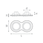 i9290607 Светильник INTERO 111 Double ROUND (217929+217906+217907)