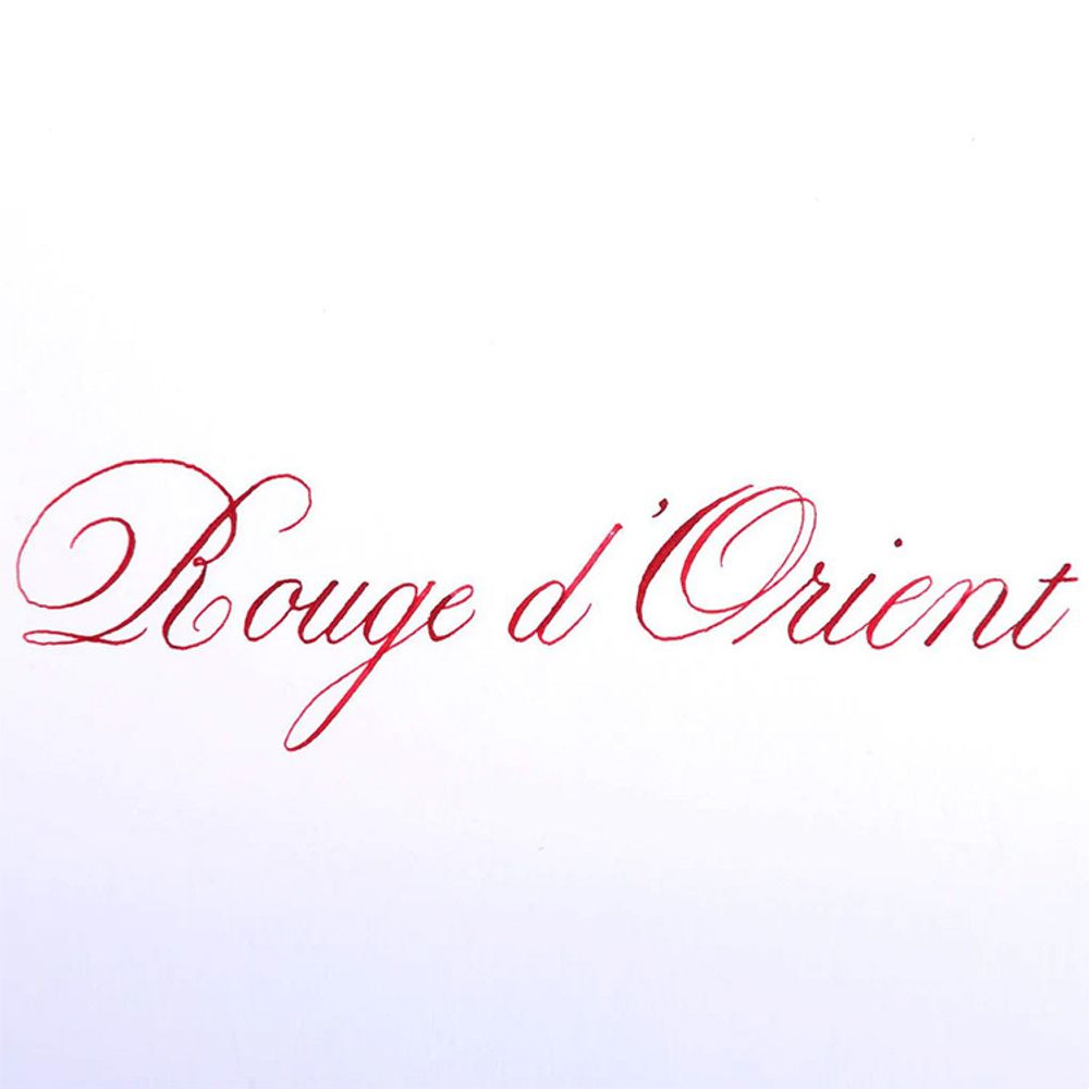 Чернила во флаконе Herbin Prestige 50 мл Rouge d'orien красные (13169JT) 3