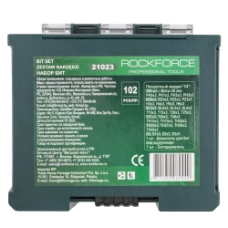 Набор бит 102 пр. RockForce##Rock FORCE RF-21023
