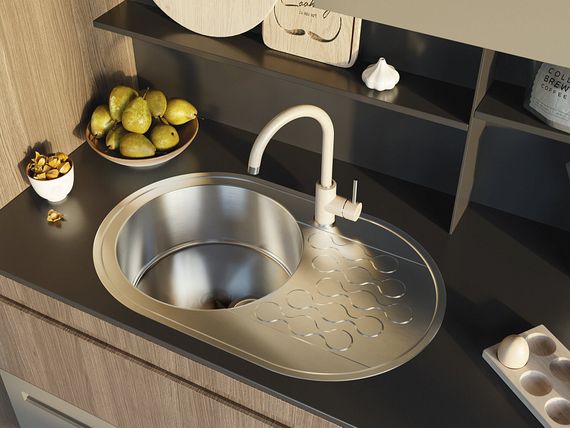 Кухонная мойка OMOIKIRI Kasumigaura 77-IN(арт.4993728)