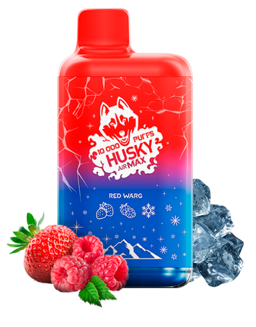 Одноразовая электронная сигарета Husky Air Max - Red Warg (10000 затяжек)