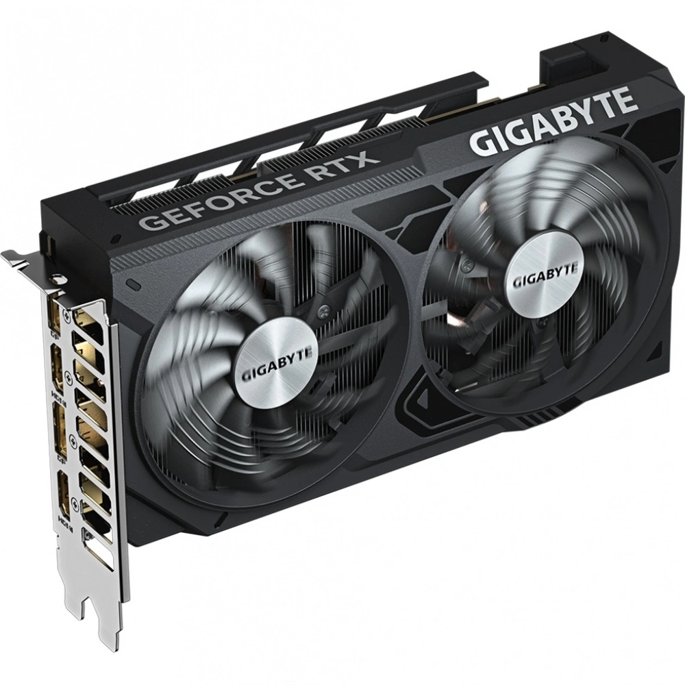 Видеокарта Gigabyte GeForce WINDFORCE OC V2, NVIDIA RTX 5050, 8 ГБ GDDR6, 128 бит, PCI-e 5.0, 1xHDMI, 2xDP, 2587 МГц