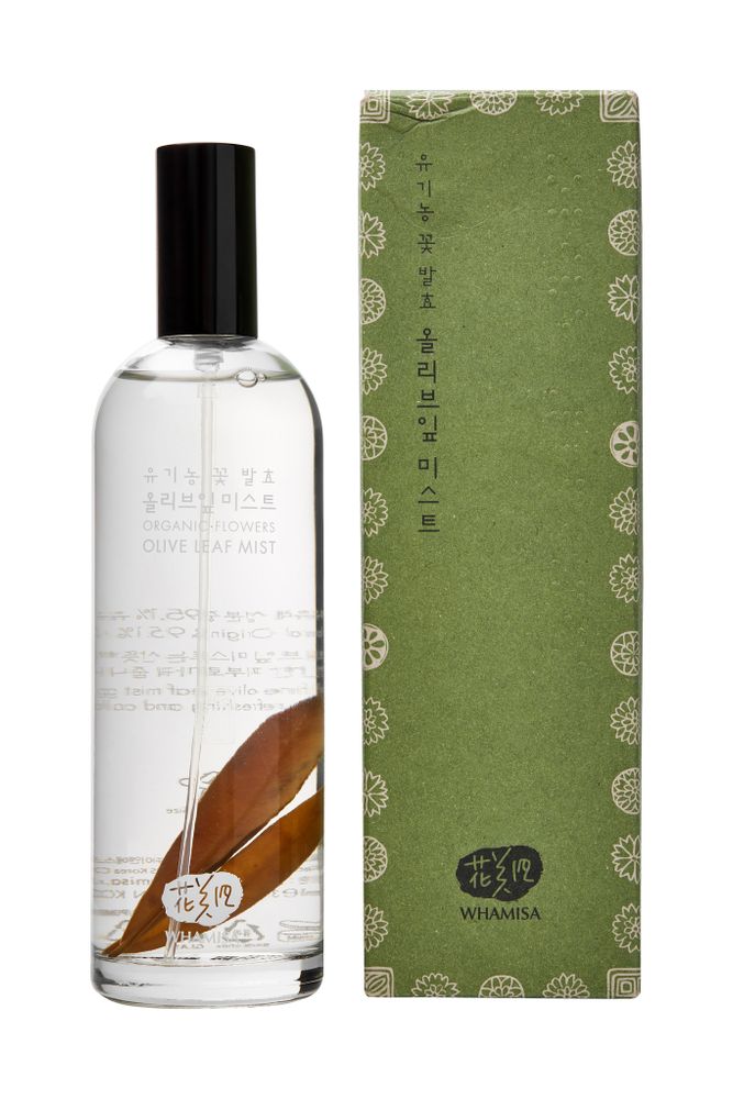 WHAMISA Organic Flowers Olive Leaf Mist