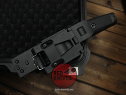 Нож Extrema Ratio Fulcrum C Black P/S А+++ V.2026 - черная рукоять, черный клинок