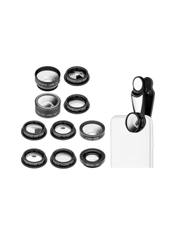 Набор объективов для смартфона Levenhuk Lens S10