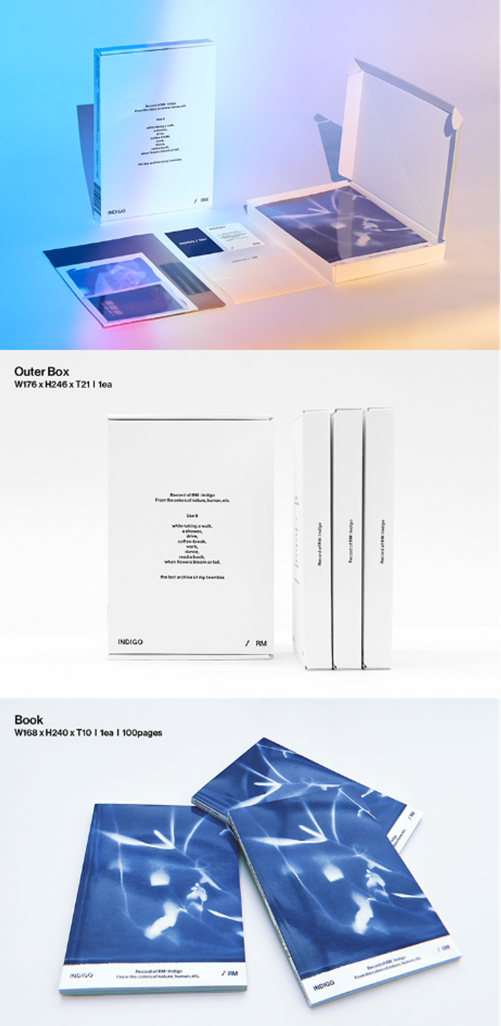 Альбом RM (BTS) - [Indigo] (Book Edition)