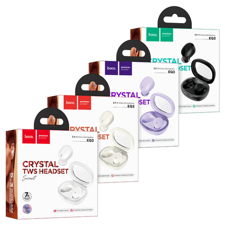 Беспроводные наушники Hoco EQ3 Crystal