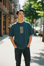 Футболка с надписью "Благодарю"