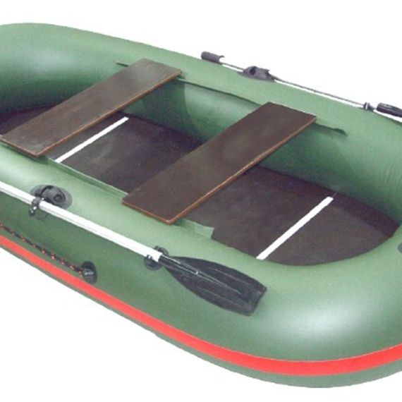 Лодка Мнев и К TUZ-320 (оливка) с пайолами