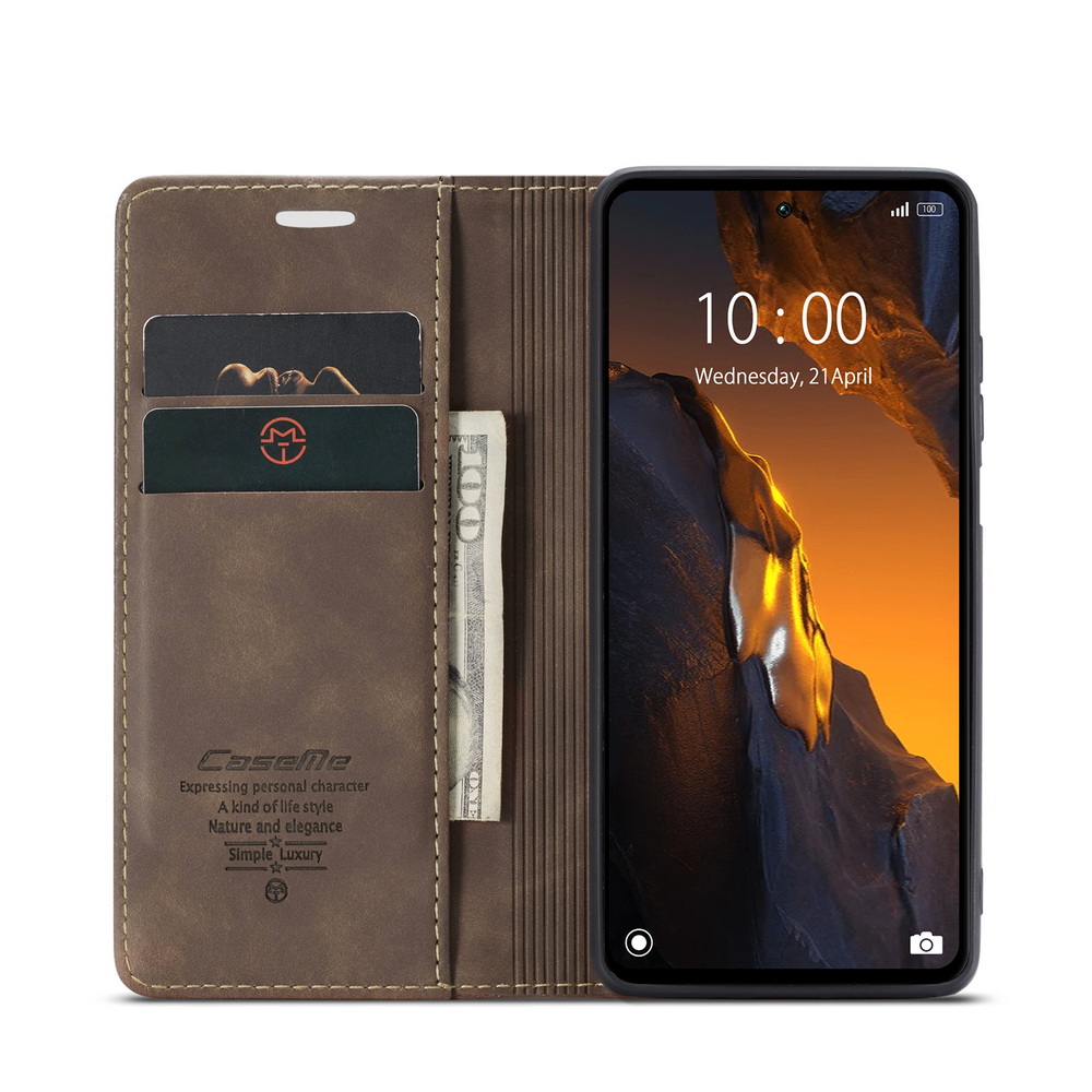 Чехол-книжка CaseMe Matte Poco F5