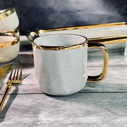 Lenardi 102-133 Кружка 400мл STONE в под.уп.(х24)Фарфор