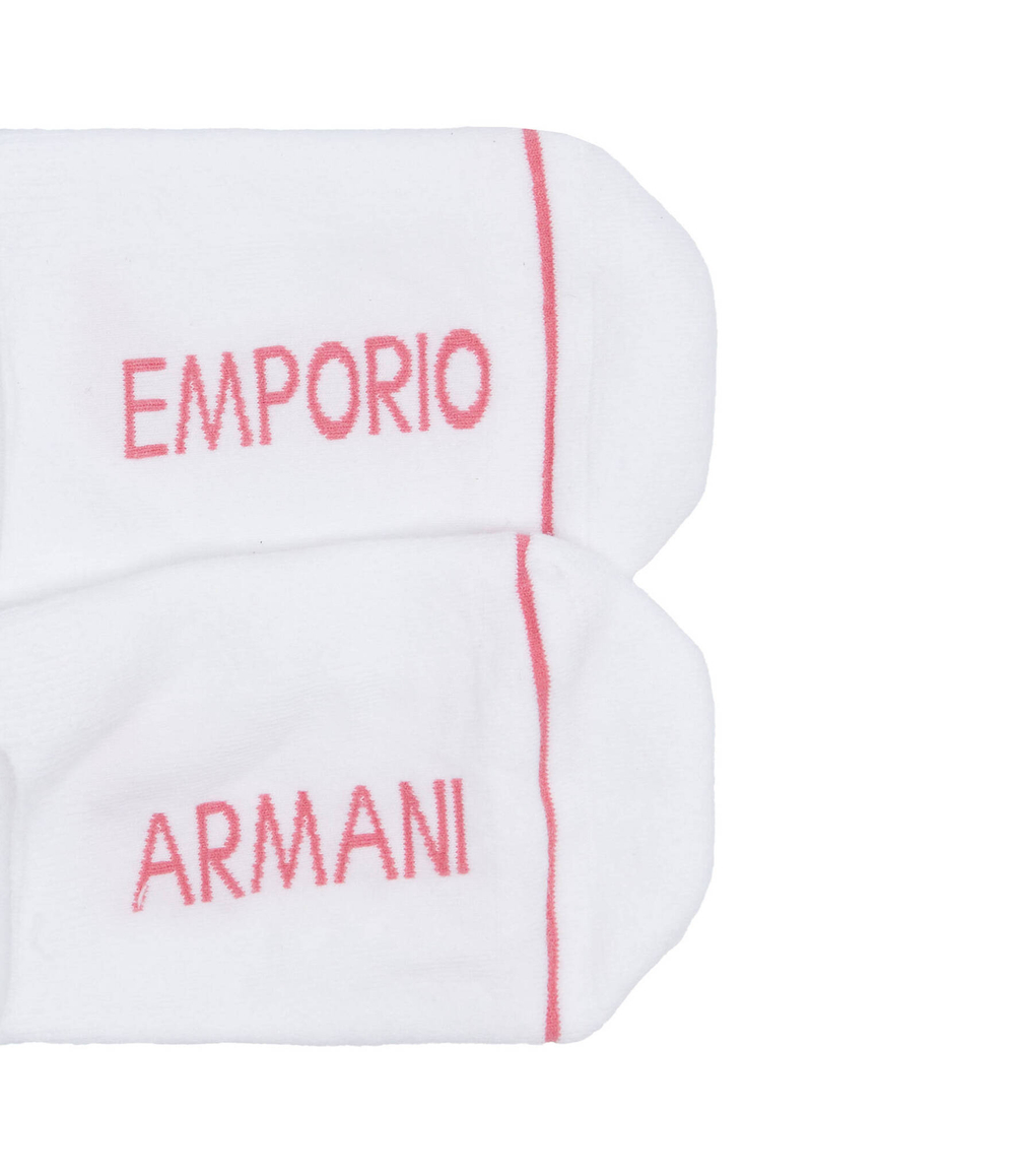 Носки/носки-следы 2 пары Emporio Armani - белый(292315 4R227)