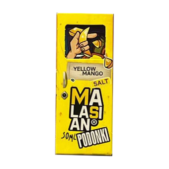 Жидкость Podonki Malasian salt 2% 30 ml - Желтое Манго