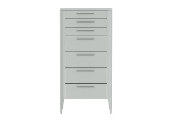 Комод Type высокии? 7 ящиков (светло-серый)