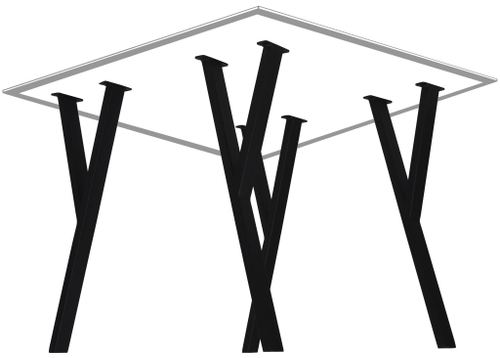 Подстолье для стола Loft v5