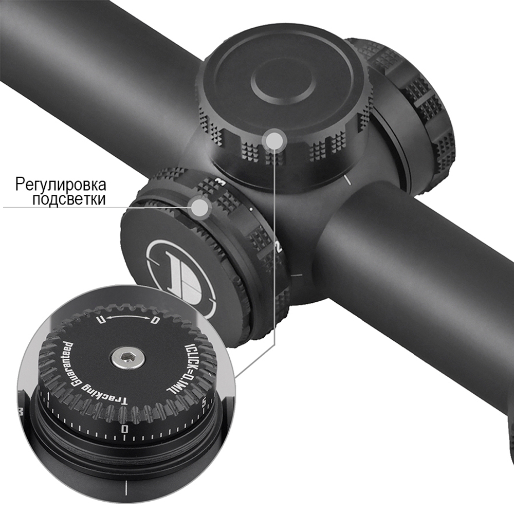 Оптический прицел DISCOVERY ED-AR 1-6X24IR FFP FW30