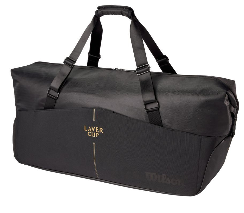 Сумка теннисная Wilson Laver Cup 2025 RF Practice Duffel 6PK - black