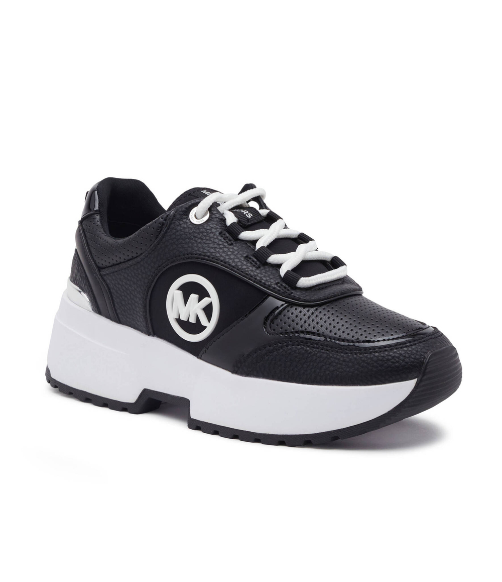 Кожаные кроссовки percy trainer Michael Kors - черный(43H3PCFS1L)