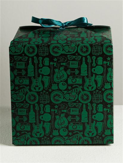 Коробка складная «Брутальность», 18 × 18 × 18 см 4967926