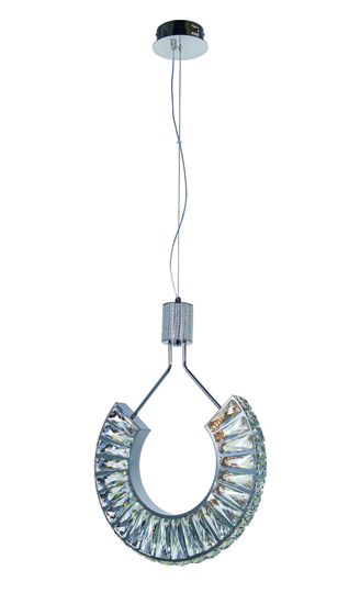 6019R/20W CHROME+CLEAR (1) Люстра NW