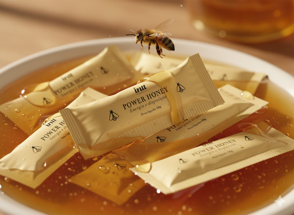 INTT POWER HONEY - Биологически активные добавки к пище в сашетах, 80 г