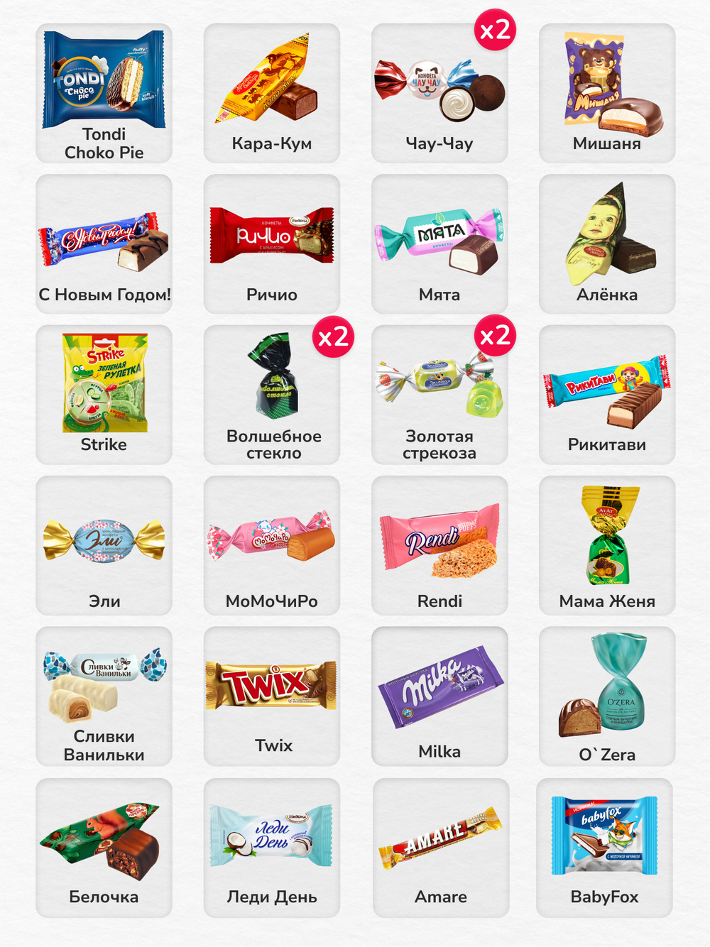 Сладкий новогодний подарок "Зимний вечер" 1200гр