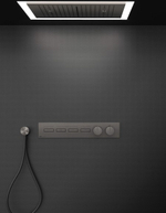 Термостат Gessi HI-FI, до 4-х функций одновременно, встраиваемый, 535хh100х47 мм, цвет Finox Brushed Nickel