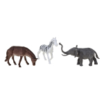 Набор диких животных 3шт, пакет DY618-1
